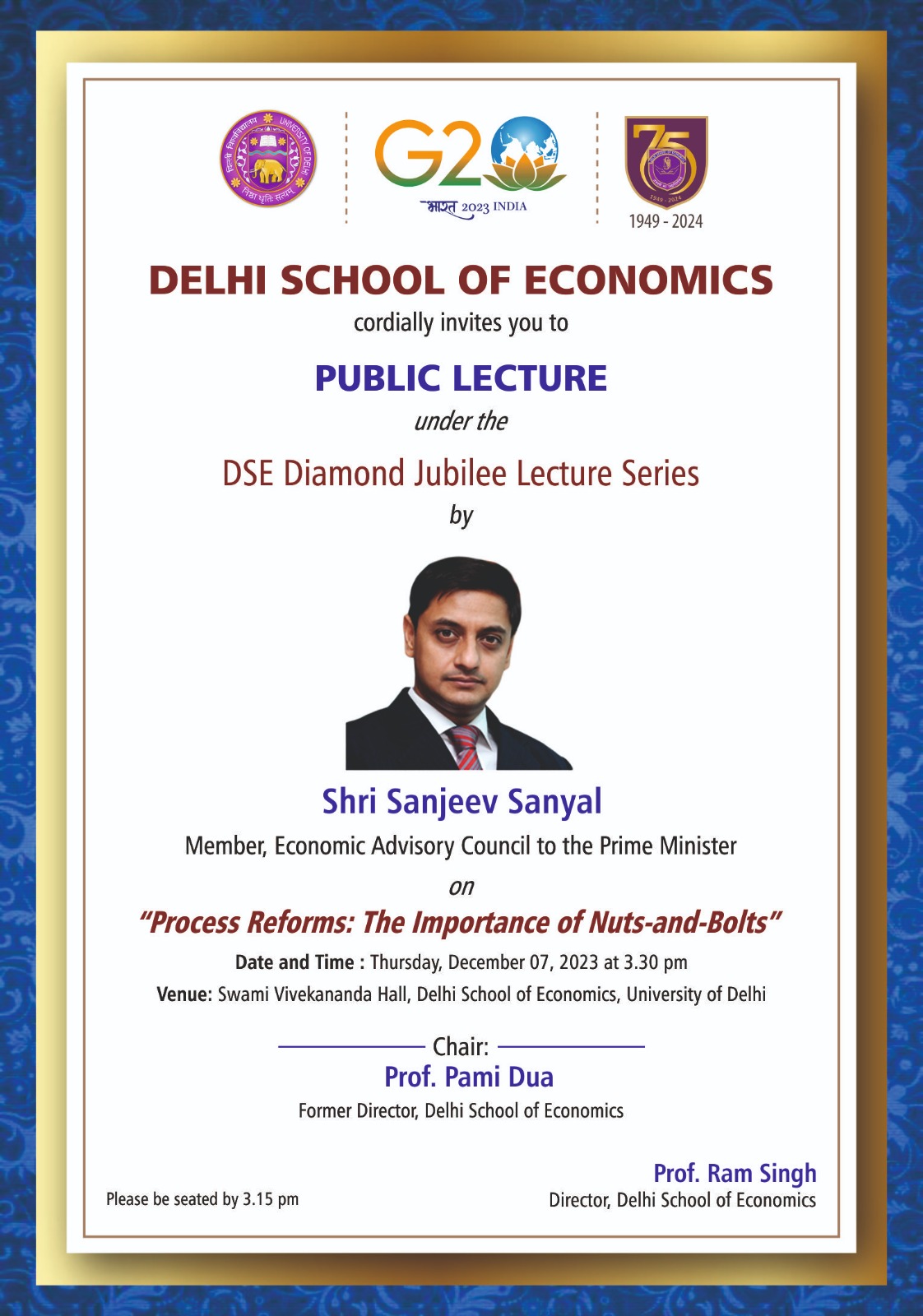 phd in economics in delhi